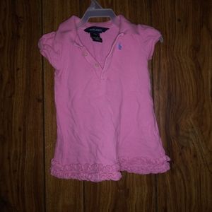 Ralph Lauren Baby Girl pink top